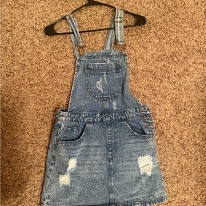 Denim Blue Overalls